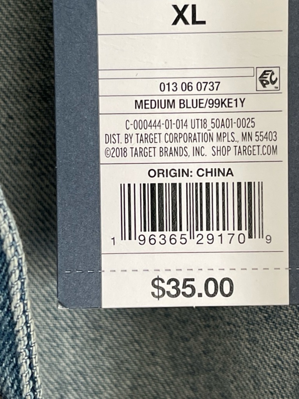 Universal Thread Light Blue Denim Jacket - Picture 3 of 4
